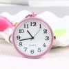 Wholesale Large Dial Quartz Old Pocket Watch Keychain Large Number Necklace Watch ChildrenS Key Ring Nurse Keychain