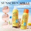 Wholesale Lasting SPF 60 Vitamin C Moisturizing Whitening Waterproof Sweatproof Brightening Refreshing Sunscreen Spray