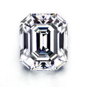 Wholesale Loose Moissanite diamond Pure White windmill emerald cut gemstone  For Jewelry Rings white moissanite
