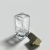 Import Wholesale Luxury Crystal Empty Square Clear Car Glass Perfume Bottles for Cologne from China