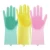 Import Wholesale Magic Saksak Reusable Silicone Gloves with Wash Scrubber silicone gloves oven mitts from China