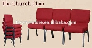 wholesale metal interlocking theater chair for church