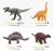Import Wholesale Mix Different Design Plastic Dinosaur Toy Soft Animals Toys For Gift from China