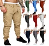 Wholesale New 2020 Autumn Fashion Men Jogger Pants Fitness Bodybuilding Gym Stacked Pants Runners Clothing Sweatpants