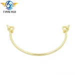Wholesale new bag making accessories DIY metal handbag handle