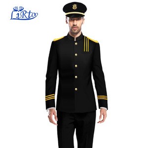 Wholesale New Concierge security suit custom hotel doorman door welcome uniform
