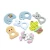 Import wholesale new design silicon teether bpa free silicone baby teether toy rainbow from China