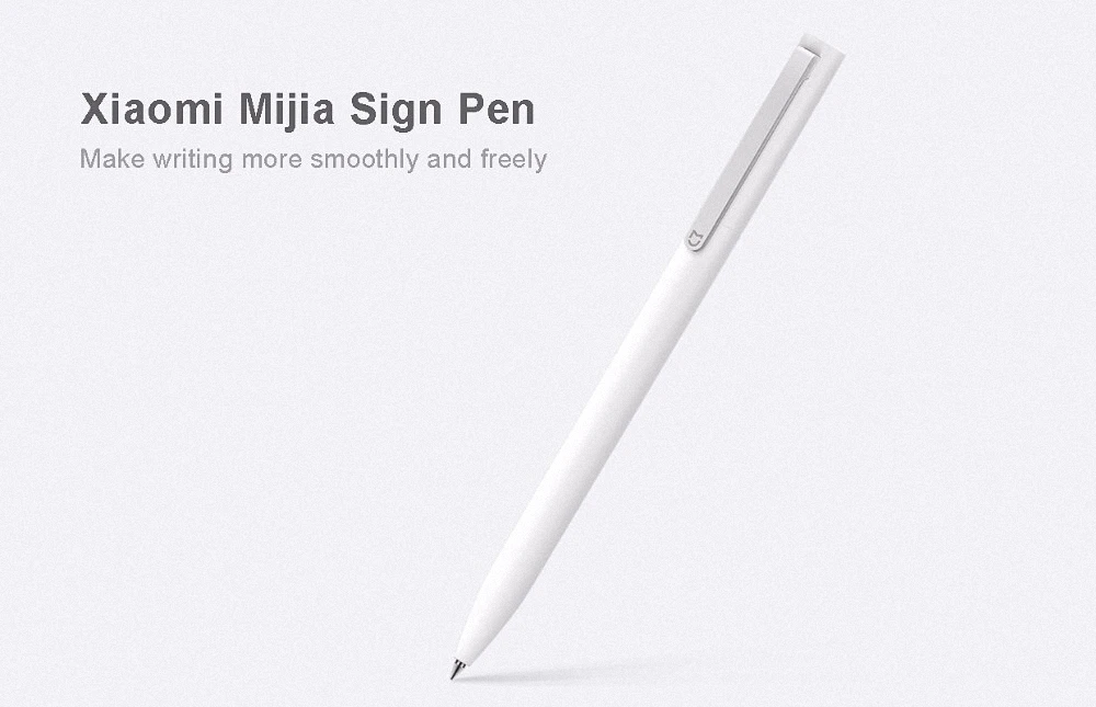 Wholesale Original Xiao mi Mijia Sign Pen MI Pen 9.5mm 0.5mm Signing Pen Smooth Switzerland Refill Japan Ink