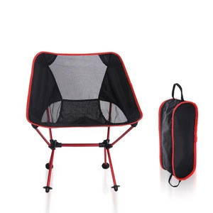 wholesale outdoor folding fishing beach chair Portable lightweight aluminum Moon chairs Casual sketch stool