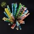 Import wholesale paper packing straw party striped biodegradable cocktail paper straws in bar accessories from China