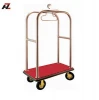 wholesale portable concierge birdcage airport trolley luggage cart