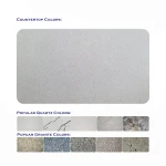 Wholesale Prefab Quartz Stone Counter Table Top Restaurant Artificial Quartz Depend on Customers Kitchen Plan SRS Stone by Ship