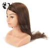 Wholesale price 100%human hair mannequin head with makeup