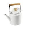 Wholesale Price Small and white Colored Enamel Coffee Tea-pot