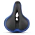 Import Wholesale Shock Absorber Bicycle Accessories Seat Leather Reflective Road Bike Soft Saddle Seat from China