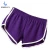 Import Wholesale Solid Color Elastic Waist Running Workout Gym Shorts Women from China