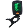 wholesale T-2 guitar tuner clip digital for Bass and ukulele violin Electric guitarra Accessories parts OEM