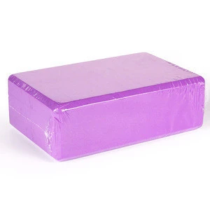 wholesale thick yoga block light weight foam brick , foam blocks in bulk
