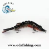 wholesale tungsten ice fishing 8 section pike fishing lure for fishing