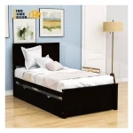Wholesale Twin Size Three Panel Headboard Queen Mother Kids Pink Double Bed Frame Trundle Bed For Kids