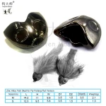 Wholesale Zinc Alloy Fish-skull Heads Fly-fish Bass Popper Dry Fly Fishing Lure Kit Pan-fish Baits