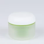 Widely Used Round Cosmetic Cream Plastic PP Jar 30G 50G Cream Container