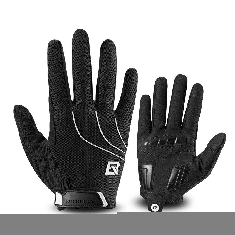 Windproof Cycling Gloves Touch Screen Riding MTB Bike Bicycle Glove Thermal Warm Motorcycle Winter Autumn Men Clothing