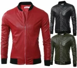 Winter European And American Bomber Lamb Fur Lining Jacket Fashion Sherpa Fleece Softshell Faux Suede Leather Jacket Men