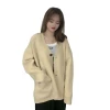 Winter Sweater Cardigan Fashion Women V-neck Girl Clothing Drop Shoulder Solid Color Button Knitwear Ladies Cardigan Sweaters