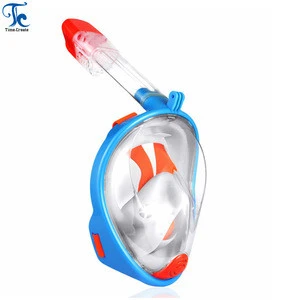 Women&#39;s Anti-fog Protection Single Window Diving Mask Snorkeling Mask Scuba Swimming Mask Goggle Tempered