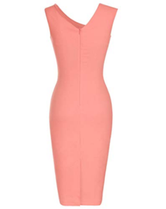 Women&#39;s Sleeveless Slim Business Pencil Dress