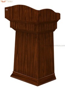 Wood based panel wooden platform public podium,school furniture