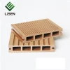 wooden composite wpc flooring waterproof teak outdoor wpc decking