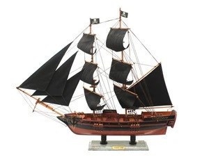 Wooden tallship model pirate ship black pearl nautical gift crafts
