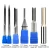 Import woodworking straight CNC Router Bits Two Flutes Straight bits Cutting Tools Tungsten Carbide straight end mill for wood and MDF from China