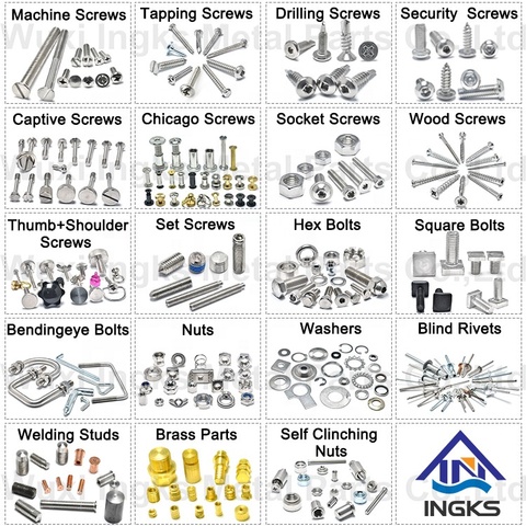 Buy Wuxi Ingks Made Fasteners Metric Inch Sizes Different Materials ...