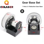 X-Axis Y-Axis Reduction Gear / Gear Base Laser Mechanical Parts For Co2 Laser Engraving Cutting Machine