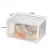 Import XingYou Amazon Hot Selling Side Open Door Steady Stacking Shoes Box Plastic Storage Clear  Shoe Box from China