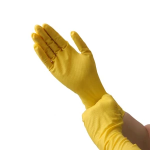 Xingyu Nitrile Extra Long Sleeve Rubber Cleaning Gloves Powder Free
