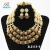 Import XL3112-1 African costume red and gold fashion party jewelry set coral beaded jewelry set from China