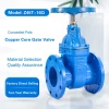 Z45T-16Q Non rising stem copper core gate valve  ductile iron Non rising stem copper core copper stem flange gate valve