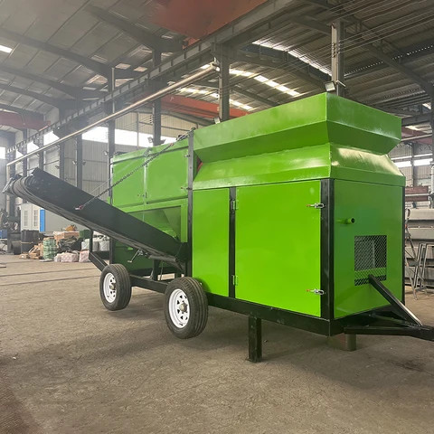 Buy Zhengzhou Sinolion Compostable Rotary Compost Trommel Screen Factory Price From Zhengzhou