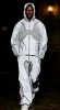 Custom Men's Reflective Windbreaker Tracksuit Waterproof Hooded Jacket and Pants Set OEM ODM