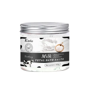 Kanho Mineral Milk Bath salts Therapeutic Soak Luxury Crystal Natural Himalayan Epsom salts Herbal bath salts