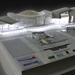 3d building model, Scale model, master planning mode