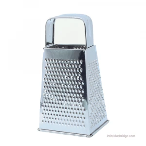 Kitchen Accessories Multifunctional Vertical Combination Planer Stainless Steel Cheese Grater 4-Sided Box Grater