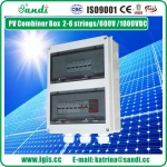 5 strings ABS plastic box solar junction box Customized Design for Solar PV Projects