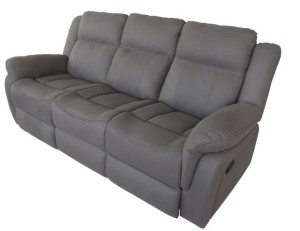 Grey Recliner Sofa Set