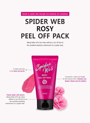 SPIDER WEB ROSY PEEL OFF PACK