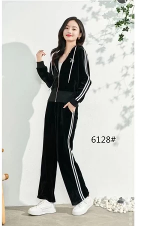 Spring And Autumn Suit Female Women's Sportswear Loose And Western Style Two-Piece Suit